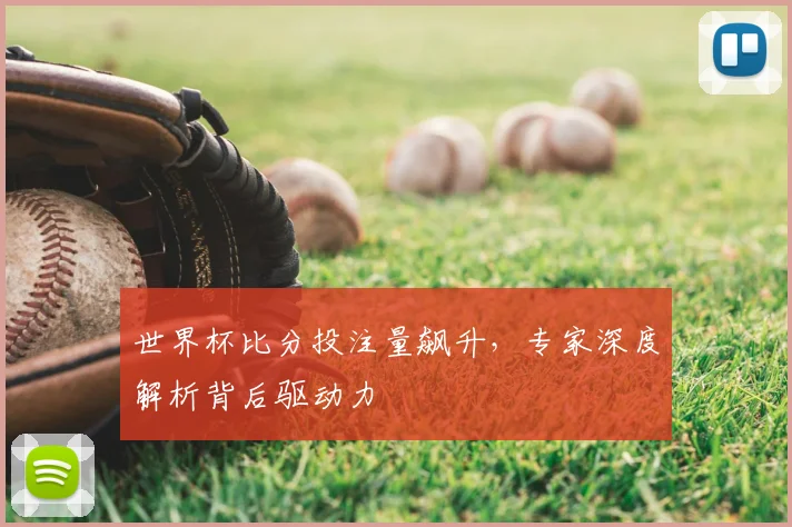 世界杯比分投注量飙升，专家深度解析背后驱动力